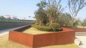 定远耐候钢挡土墙